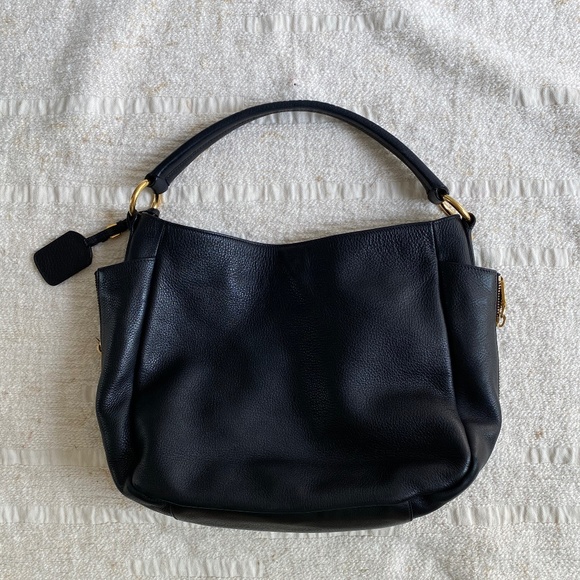 Prada Vitelli Daino Hobo Large with Side Pocket Zip - Picture 2 of 8